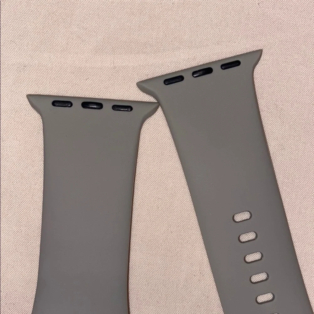 Grey smartwatch band
